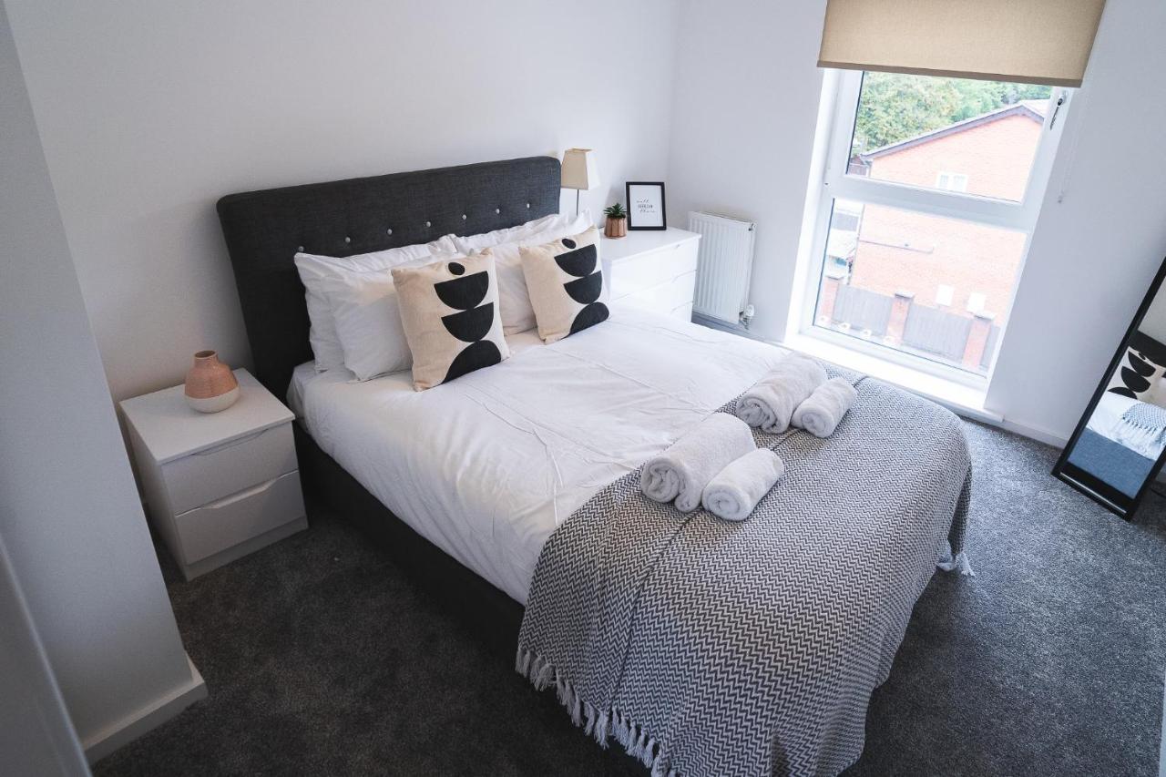 City Centre 2-Bed - New - Free Wi-Fi - Central مانشستر المظهر الخارجي الصورة
